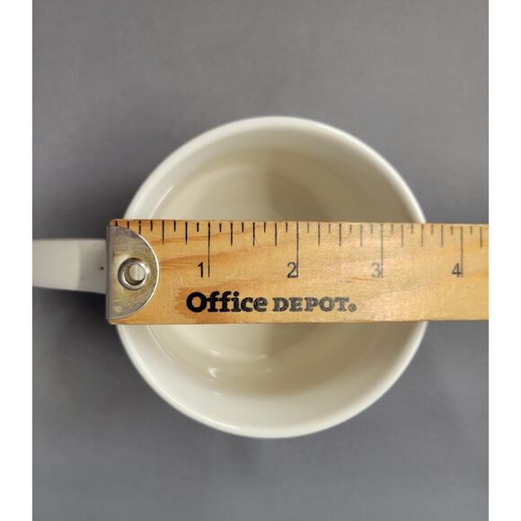 Threshold Im Not Asleep Im Doing Yoga Mug 16 fl oz Coffee Cup Speckled 3.25" T - Picture 10 of 12